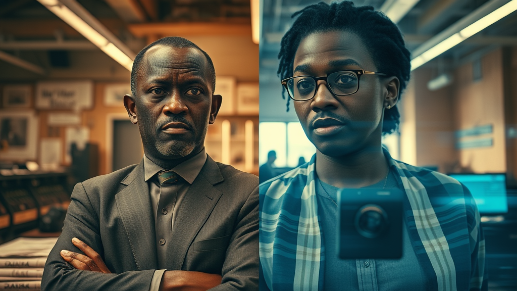 Contrast of colonial media control and modern African digital media ownership