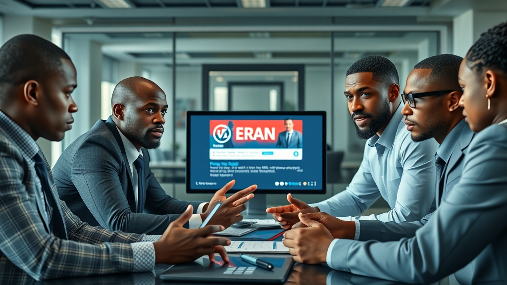 African business executives concerned about social media ban, highlighting media channels african business dependency