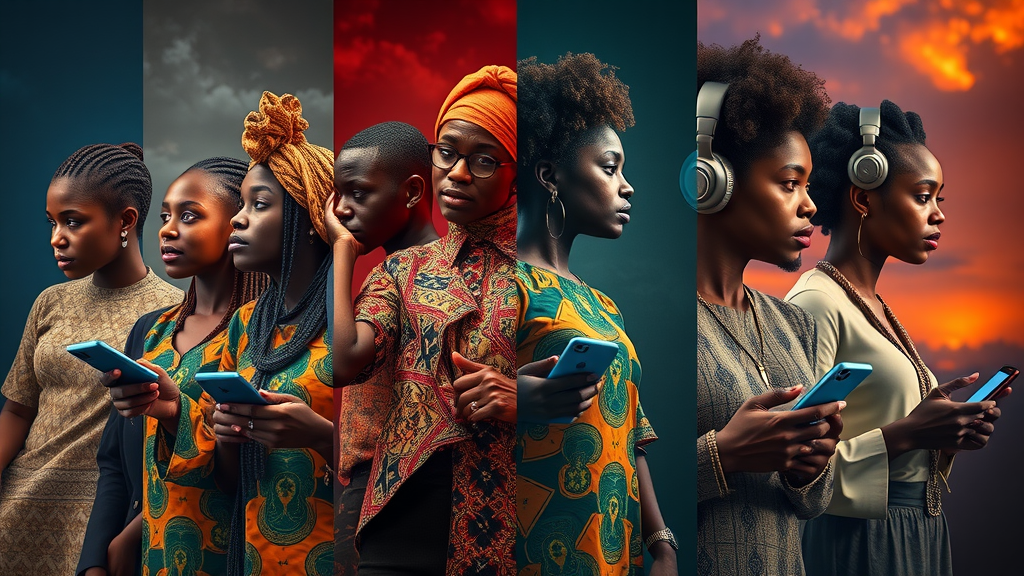 Timeline showing African digital media evolution from social media to owned media channels Africa ecosystems